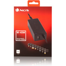 NGS W-45W adaptador e transformador Interior Preto