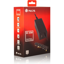 NGS W-45W adaptador e transformador Interior Preto