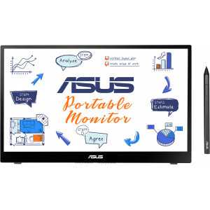 ASUS MB14AHD monitor de ecrã 35,6 cm (14") 1920 x 1080 pixels Full HD LCD Ecrã táctil Preto