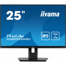 iiyama ProLite XUB2595WSU-B5 monitor de ecrã 63,5 cm (25") 1920 x 1200 pixels WUXGA LED Preto