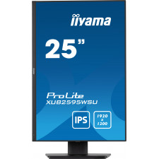 iiyama ProLite XUB2595WSU-B5 monitor de ecrã 63,5 cm (25") 1920 x 1200 pixels WUXGA LED Preto