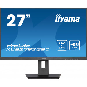 iiyama ProLite monitor de ecrã 68,6 cm (27") 2560 x 1440 pixels Wide Quad HD LED Preto