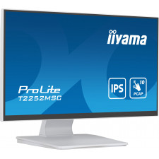 iiyama ProLite monitor de ecrã 54,6 cm (21.5") 1920 x 1080 pixels Full HD LCD Ecrã táctil Mesa Branco