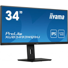 iiyama ProLite XUB3493WQSU-B5 monitor de ecrã 86,4 cm (34") 3440 x 1440 pixels UltraWide Quad HD LED Preto