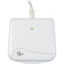 Bit4id miniLector EVO leitor de cartões magnéticos Branco USB