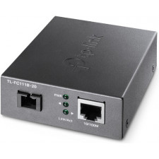 TP-Link TL-FC111B-20 conversor de rede de média 100 Mbit s Modo único Preto