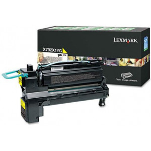 Lexmark X792X1YG toner 1 unidade(s) Original Amarelo