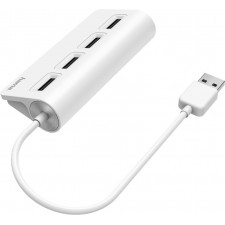 Hama 00200120 hub de interface USB 2.0 480 Mbit s Branco