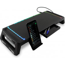 Deep Gaming DG-MOB-06 montagem e suporte para monitores Preto Secretária