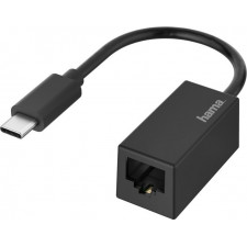 Hama 00200322 adaptador para cabos USB Type-C RJ-45 Preto