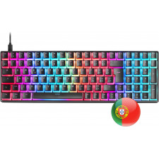 Mars Gaming MKULTRA teclado USB Português Preto