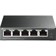 TP-Link TL-SG105MPE switch de rede L2 Gigabit Ethernet (10 100 1000) Power over Ethernet (PoE) Preto