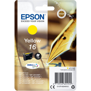 Epson Pen and crossword C13T16244012 tinteiro 1 unidade(s) Original Rendimento padrão Amarelo