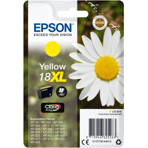 Epson Daisy C13T18144012 tinteiro 1 unidade(s) Original Rendimento alto (XL) Amarelo