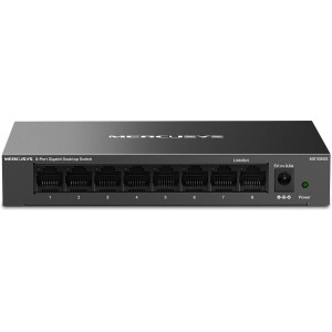 Mercusys MS108GS switch de rede Não-gerido Gigabit Ethernet (10 100 1000) Preto