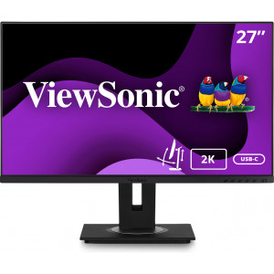 Viewsonic VG2756-2K monitor de ecrã 68,6 cm (27") 2560 x 1440 pixels Full HD LED Preto