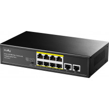 Cudy FS1010PG switch de rede Fast Ethernet (10 100) Power over Ethernet (PoE) Preto
