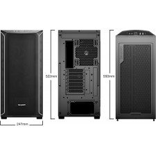 be quiet! Shadow Base 800 DX Black Midi Tower Preto