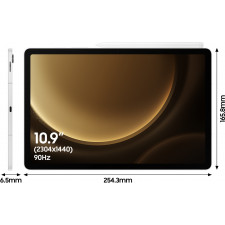 Samsung SM-X510NZSEEUB tablet Samsung Exynos 256 GB 27,7 cm (10.9") 8 GB Wi-Fi 6 (802.11ax) Android 13 Prateado