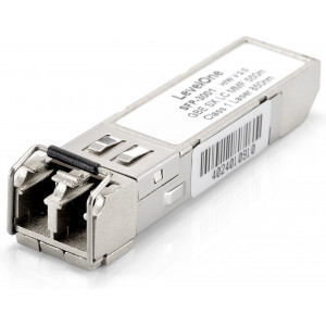 LevelOne SFP-3001 módulo de transcetor de rede Fibra ótica 1250 Mbit s 850 nm