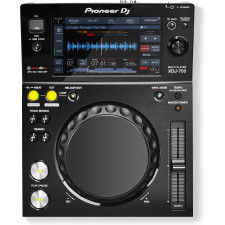 Pioneer XDJ-700 controlador de DJ Scratcher Digital Vinyl System (DVS) Preto
