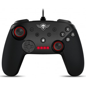 Spirit of Gamer SOG-BTGPS controlador de jogo Preto Bluetooth USB Gamepad Analógico   Digital Nintendo Switch