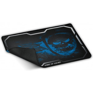 Spirit of Gamer Smokey Skull Tapete Gaming Preto, Azul