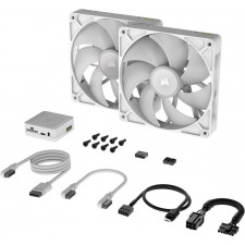 Corsair iCUE LINK RX140 RGB Caixa de computador Ventoinha 14 cm Branco 2 unidade(s)