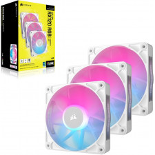 Corsair iCUE LINK RX120 RGB Caixa de computador Ventoinha 12 cm Branco 3 unidade(s)