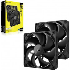 Corsair iCUE LINK RX140 Caixa de computador Ventoinha 14 cm Preto 2 unidade(s)