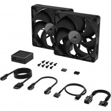 Corsair iCUE LINK RX140 Caixa de computador Ventoinha 14 cm Preto 2 unidade(s)