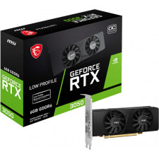 MSI GEFORCE RTX 3050 LP 6G OC placa de vídeo NVIDIA 6 GB GDDR6