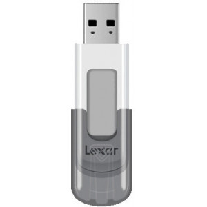 Lexar JumpDrive V100 unidade de memória USB 64 GB USB Type-A 3.2 Gen 1 (3.1 Gen 1) Cinzento, Branco