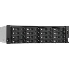 QNAP TL-R1600PES-RP Caixa para Discos Rígidos Compartimento HDD SSD Preto, Cinzento 2.5 3.5"