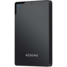 AISENS ASE-2520B Caixa para Discos Rígidos Caixa de disco rígido Preto 2.5" Energia por USB