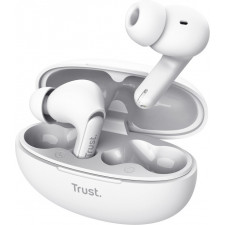 Trust Yavi Auscultadores True Wireless Stereo (TWS) Intra-auditivo Chamadas Música USB Type-C Bluetooth Branco