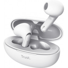 Trust Yavi Auscultadores True Wireless Stereo (TWS) Intra-auditivo Chamadas Música USB Type-C Bluetooth Branco