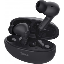 Trust Yavi Auscultadores True Wireless Stereo (TWS) Intra-auditivo Chamadas Música USB Type-C Bluetooth Preto