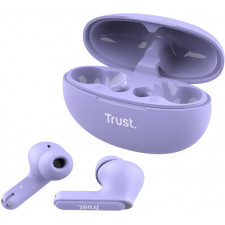 Trust Yavi Auscultadores True Wireless Stereo (TWS) Intra-auditivo Chamadas Música USB Type-C Bluetooth Roxo