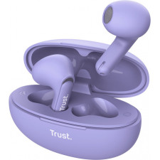 Trust Yavi Auscultadores True Wireless Stereo (TWS) Intra-auditivo Chamadas Música USB Type-C Bluetooth Roxo