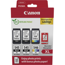 Canon 8286B015 tinteiro 3 unidade(s) Original Rendimento alto (XL) Preto, Ciano, Magenta, Amarelo