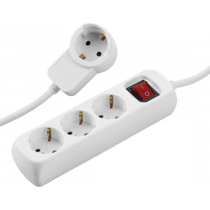 Hama Powerplug extensão elétrica 1,4 m 4 tomada(s) CA Interior Branco