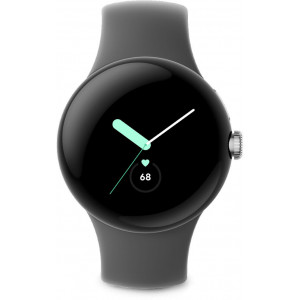 Google Pixel Watch AMOLED 41 mm Digital Ecrã táctil 4G Prateado Wi-Fi GPS