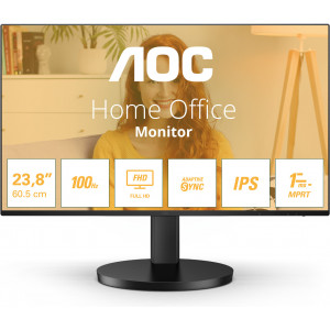 AOC 24B3HA2 monitor de ecrã 60,5 cm (23.8") 1920 x 1080 pixels Full HD LED Preto