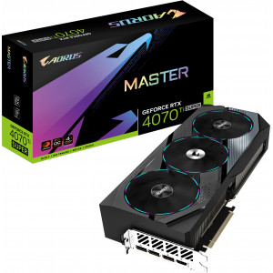 Gigabyte AORUS GeForce RTX 4070 Ti SUPER MASTER 16G NVIDIA 16 GB GDDR6X