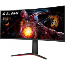 LG 34GP63AP-B LED display 86,4 cm (34") 3440 x 1440 pixels Quad HD LCD Preto, Vermelho