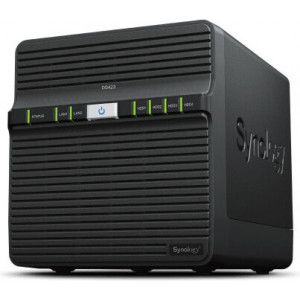 Synology DiskStation DS423 servidor NAS e de armazenamento Ethernet LAN Preto RTD1619B