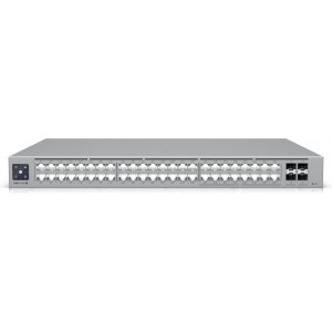 Ubiquiti USW-PRO-MAX-48-POE switch de rede L3 2.5G Ethernet (100 1000 2500) Power over Ethernet (PoE) Cinzento