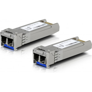 Ubiquiti UACC-OM-SM-10G-D-2 módulo de transcetor de rede Fibra ótica 10000 Mbit s SFP+ 1310 nm