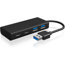 ICY BOX IB-HUB1426-U3 USB 3.2 Gen 1 (3.1 Gen 1) Type-A 5000 Mbit s Preto